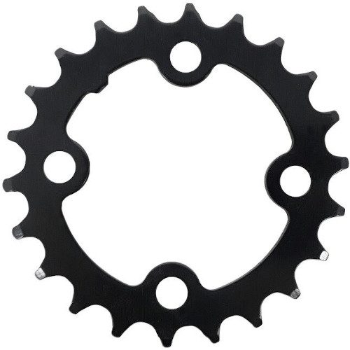 Coroa 22 Dentes 4F BCD 64mm Aço Preta Neco