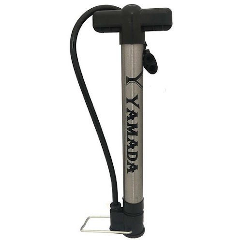 Bomba De Oficina Média 30,5cm Aço Prata Yamada