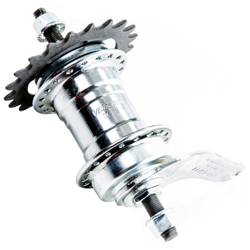 Cubo Contra Pedal Com Rosca Cromado Velosteel