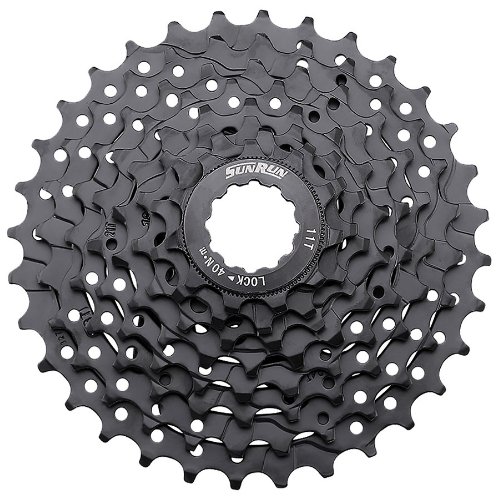 Cassete 8v 11-32D Index Preta Sunrun