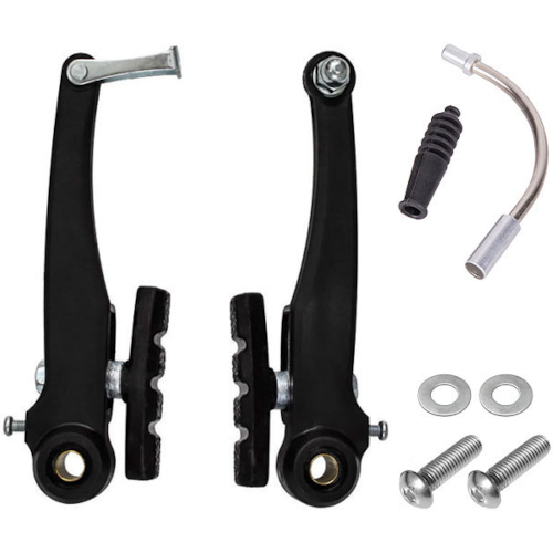 Freio V-Brake De Nylon Orbital Preto Paco