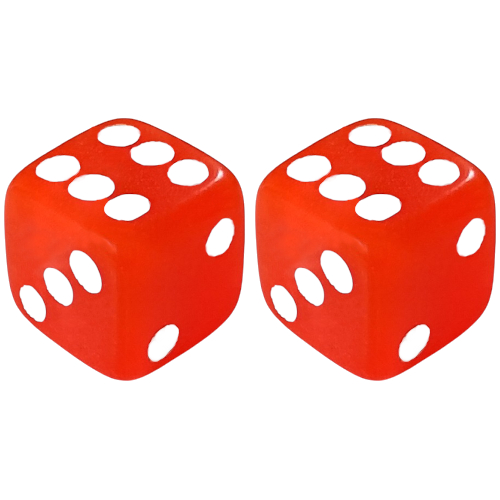 Tampa De Válvula Customizada Dado Laranja Neon Speed Caps