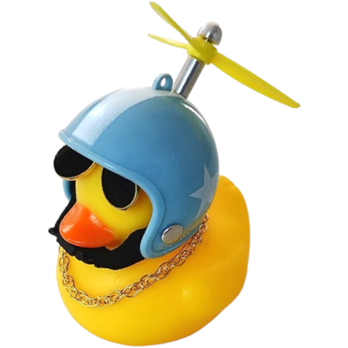 Buzina Pato Com Capacete Azul GTA