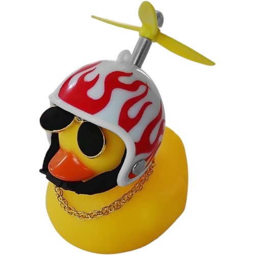Buzina Pato Com Capacete Fogo GTA