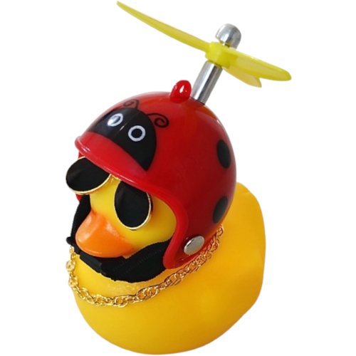 Buzina Pato Com Capacete Joaninha GTA