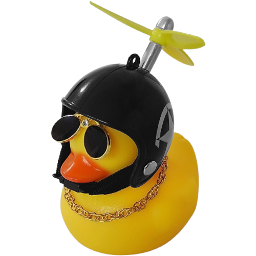 Buzina Pato Com Capacete Preto GTA