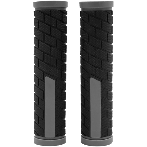 Manopla MTB 130mm G138 Preta C/Cinza Absolute