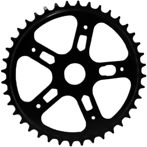 Roda Dentada 40 Dentes 2mm Aberta 5F Aço Preto Paco
