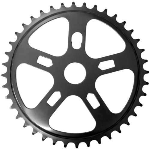 Roda Dentada 40 Dentes Aberta Aço Preto Logan