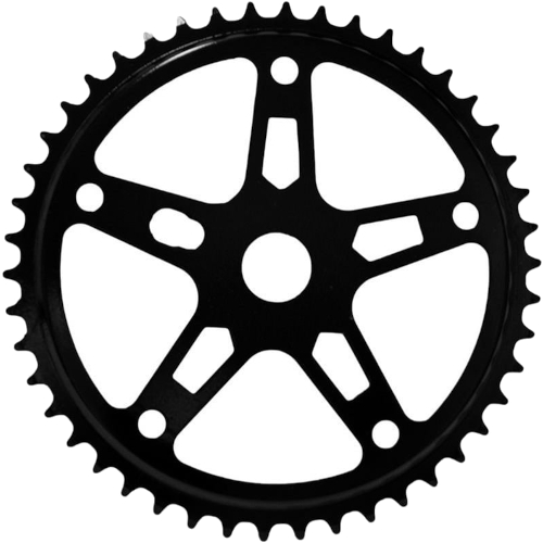 Roda Dentada 46 Dentes 2,2mm Aberta 5F Aço Preto Paco