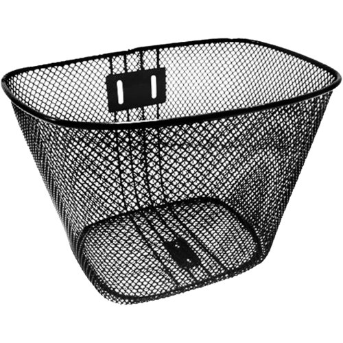 Cesta Dianteira Aro 26 Média 31,5x23x22cm Preta Logan