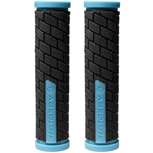 Manopla MTB 130mm HL-G138 Preta C/Azul Absolute