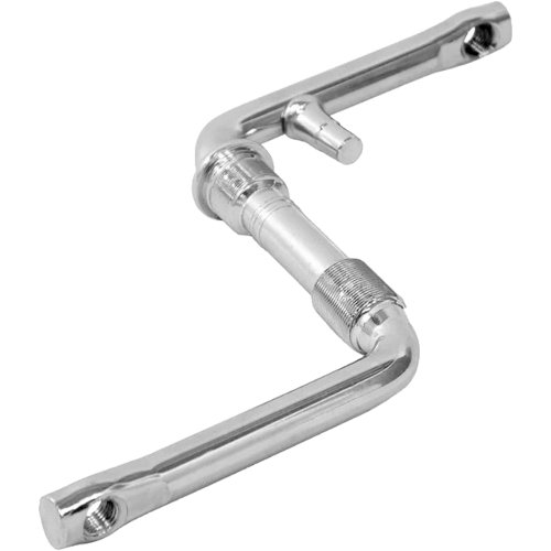 Pedivela Monobloco 114mm 15mm Cromado Paco