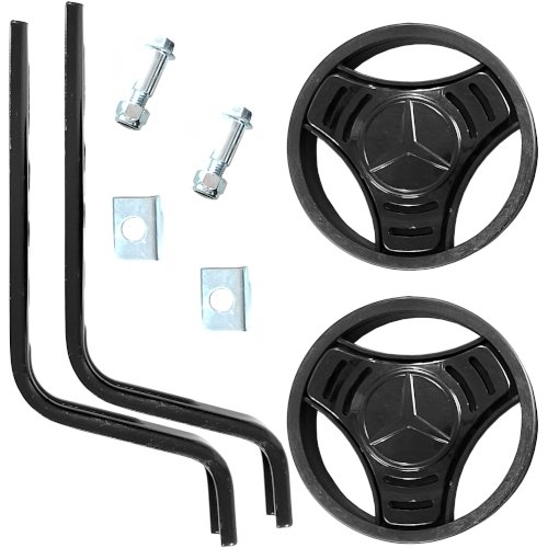 Roda Lateral Aro 12/14/16/20 Regulável Aço Preta Goal