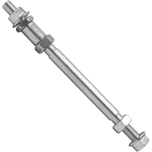 Eixo Traseiro 3/8 175mm 78mm P/Rolamento Prata Pusai