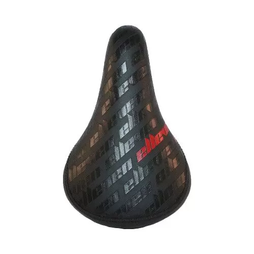 Selim BMX Preto Com Vermelho Elleven 4 1337