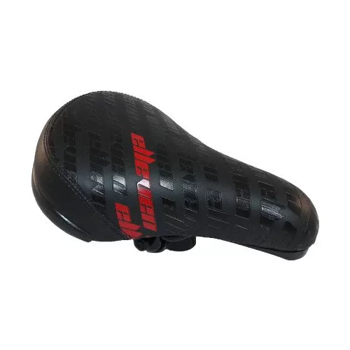 Selim BMX Preto Com Vermelho Elleven 1 1337