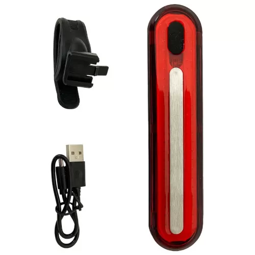Sinalizador Traseiro USB 100 Lumens 8 Funções Elleven
