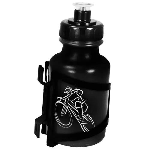 Caramanhola 300ml C/Suporte Plástico Preto Spec