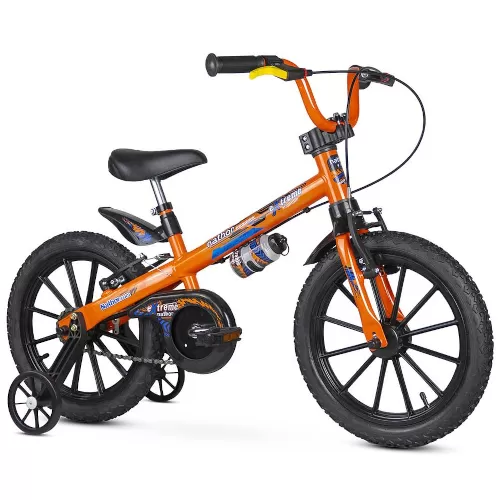 Bicicleta Aro 16 Masculina Extreme Laranja Nathor