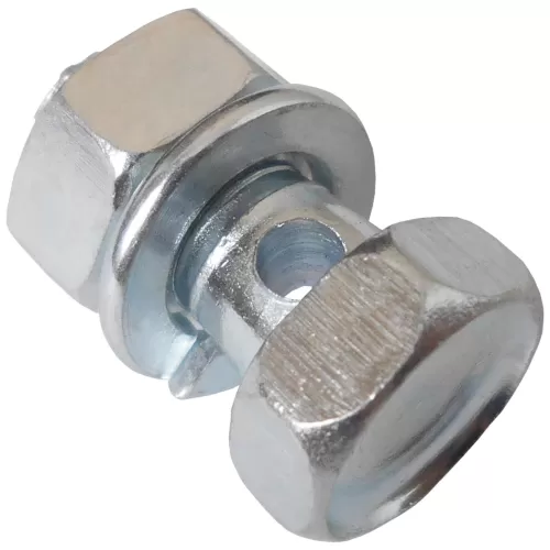 Nó De Freio 1/4x1/2 Furado Aço Zincado Bike Fix