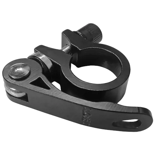 Abraçadeira De Selim 25.4mm Alumínio Com Blocagem Preta Tianjin