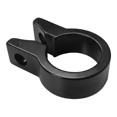 Abraçadeira De Selim 25.4mm Alumínio Sem Blocagem Preta Tianjin