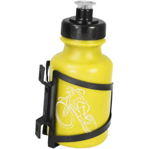Caramanhola 300ml C/Suporte Plástico Amarelo Spec