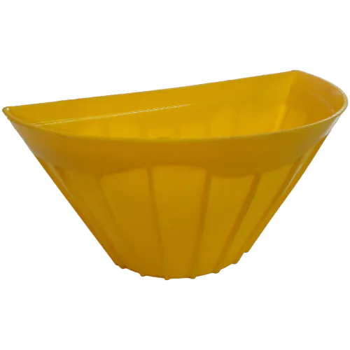 Cesta Dianteira Aro 16 Plástica Amarela Vergos