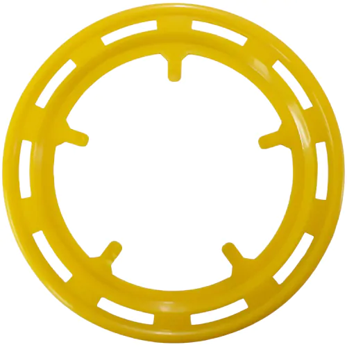 Cobre Corrente Circular 5F P/Roda Dentada 36/40D Retângulos Plástico Amarelo M.Frik