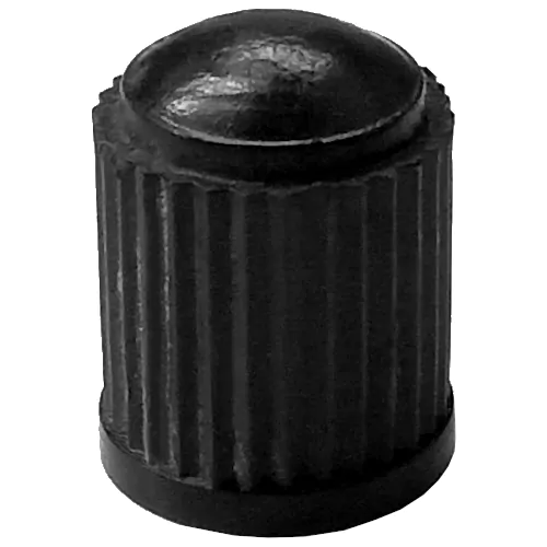 Tampa De Válvula Schrader Nylon Preta 1 1113