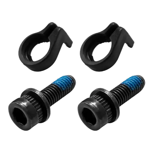 Parafuso P/Pinça De Freio 2cm C/Trava Preto Shimano