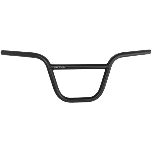 Guidão BMX 22.2 670x190mm Aço Preto GTA 1 4204