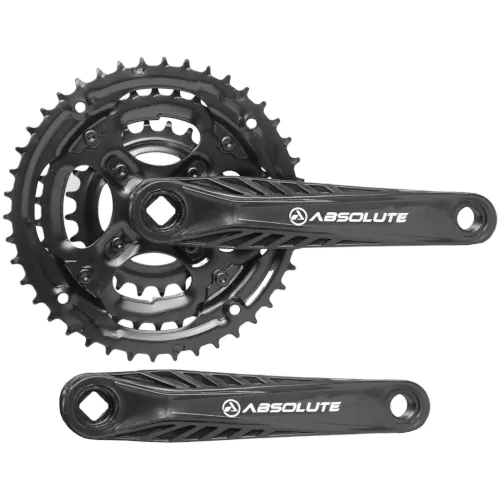 Pedivela Triplo 24-34-42 Aço S/Protetor Preto Absolute