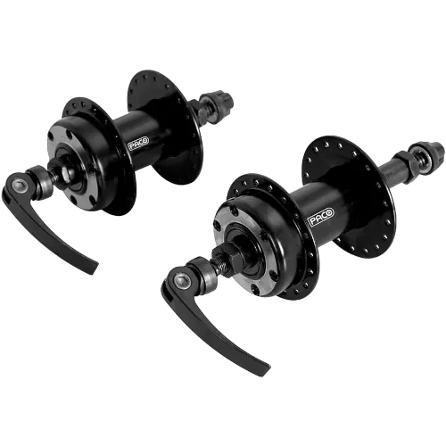 Cubo Aço 36 furos F. Disco Esferado Preto Paco - Par